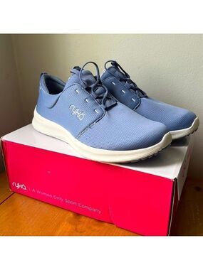 NWT Ryka Women’s Washable Bungee Recovery Athletic Sneakers Renew Blue 11W
